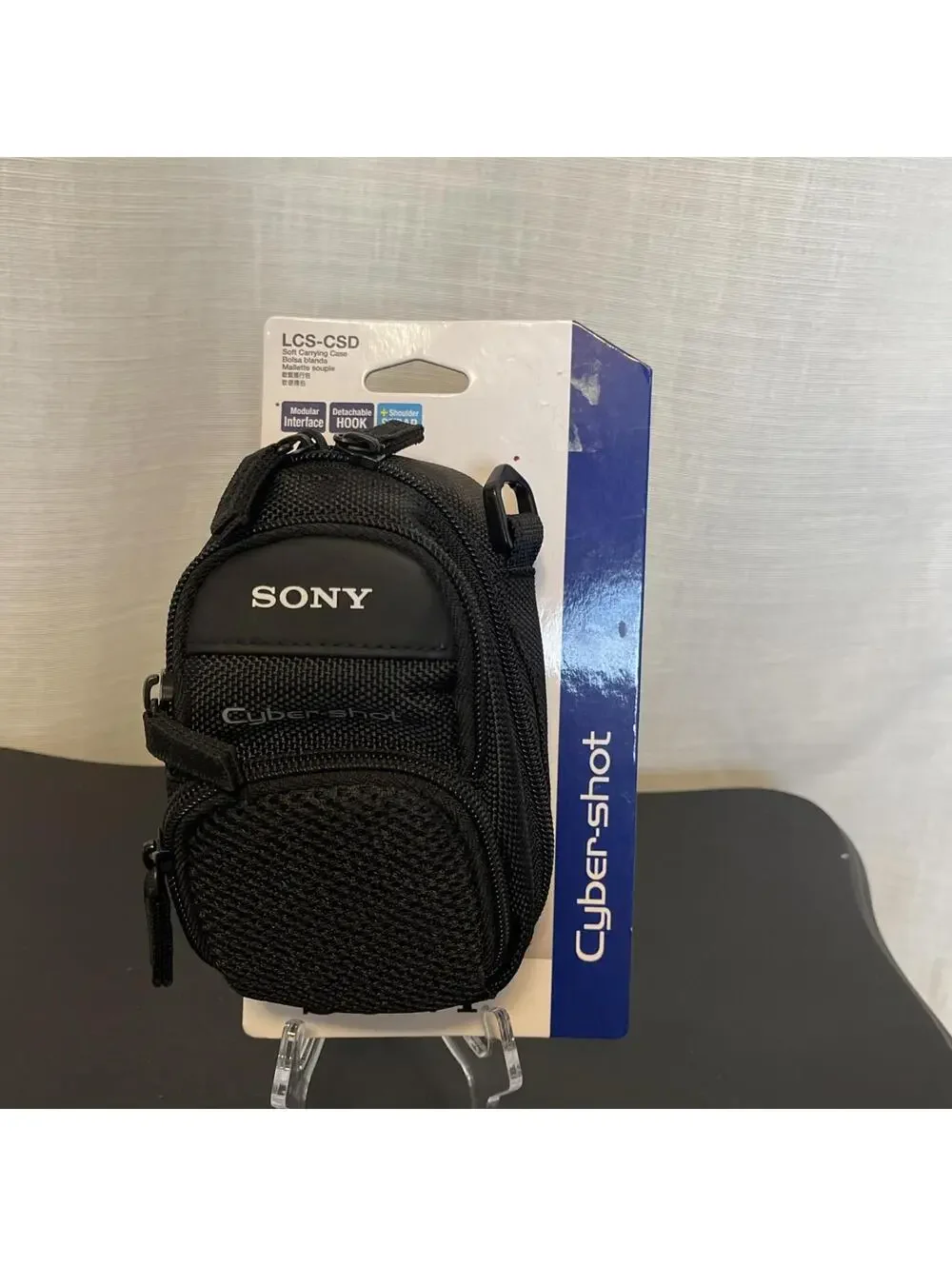Sony Cyber-Shot LCS-CSD Camera Carry Bag Case 3 Pocket W/ Strap Belt Loop NWT